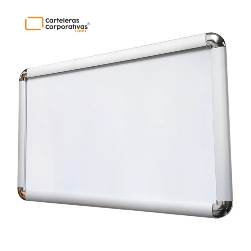 cartelera marco abatible doble carta vista lateral diagonal 2