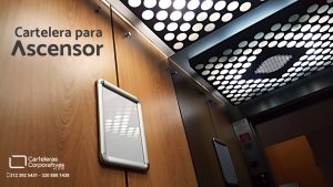 Carteleras para ascensor