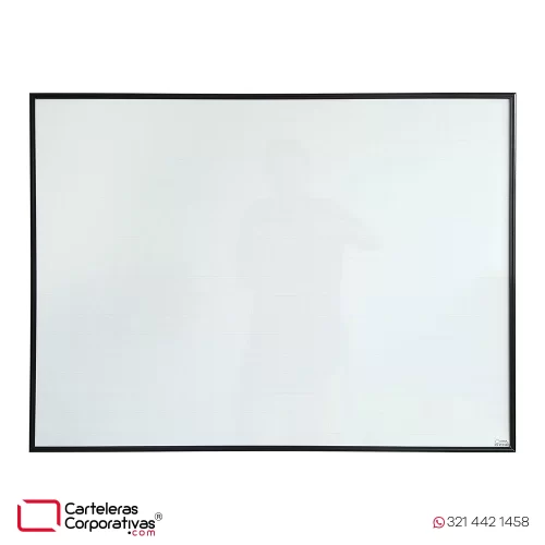 tablero acrílico sencillo tamaño 120x80 cm vista frontal