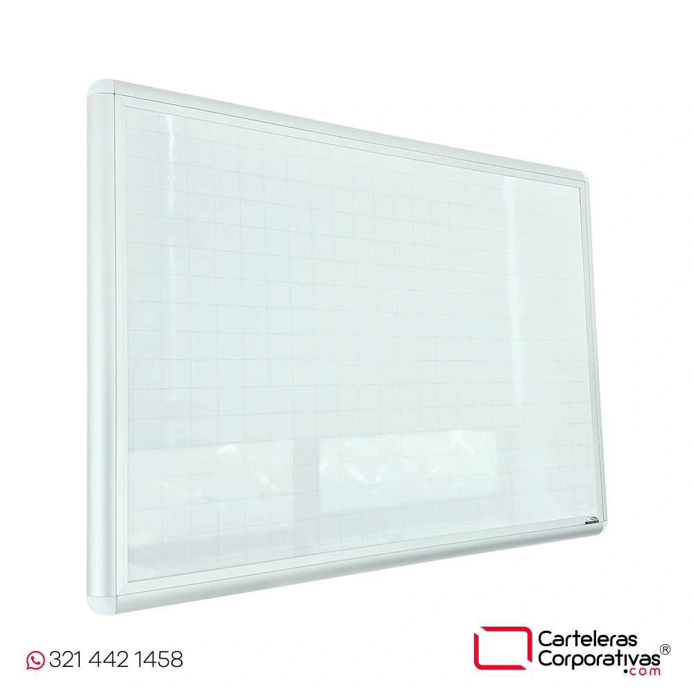 tablero acrílico premium tamaño 120x80 cm vista lateral