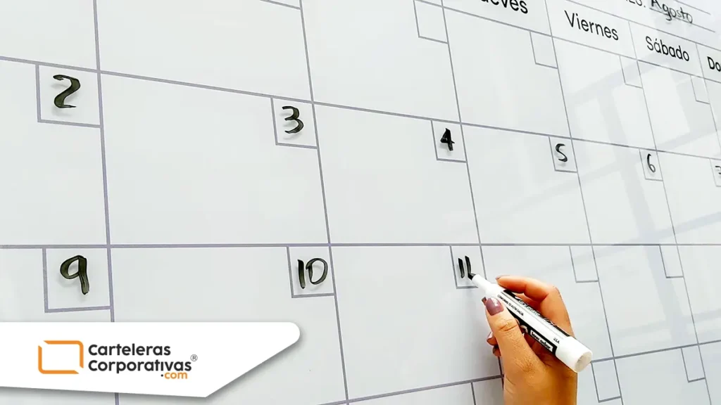 beneficios de planear a mano vista detallada escribiendo con marcador