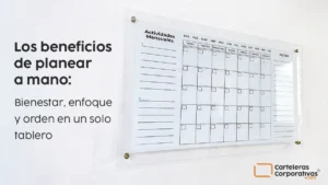 beneficios de planear a mano programadores o planeadores mensuales