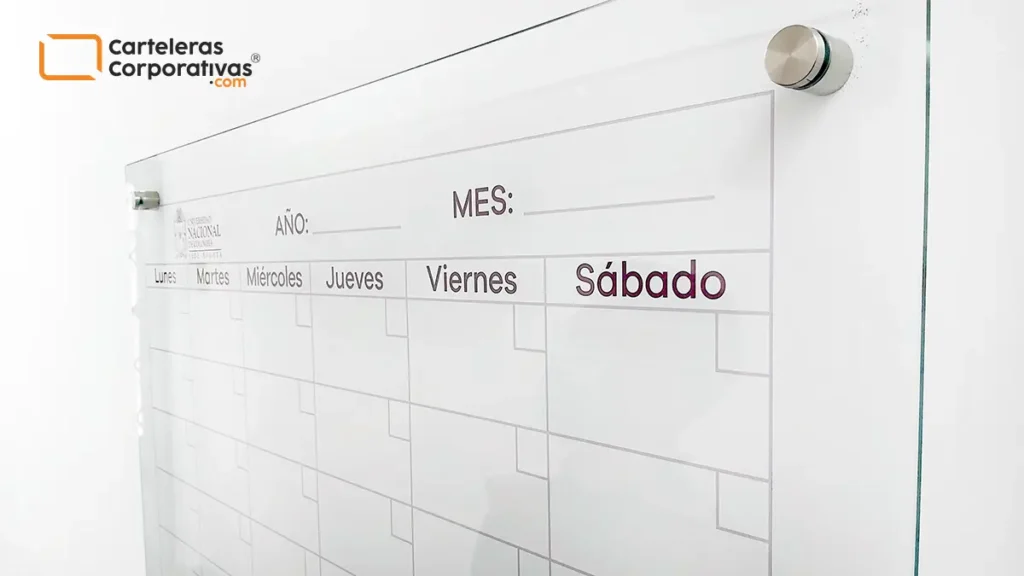 planeador en vidrio templado